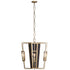 Varaluz Madeira 6 Light Chandelier in Rustic Gold Model: 294C06RG