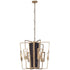 Varaluz Madeira 6 Light Chandelier in Rustic Gold Model: 294C06RG