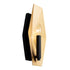 Varaluz Malone 1 Light Sconce Matte Blac French Model: 361W01MBFG