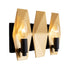 Varaluz Malone 2 Light Bath Matte Blac French Gold Model: 361B02MBFG