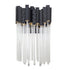 Varaluz Matrix 1 Light Sconce Matte Blac French Model: 309W01MBFG