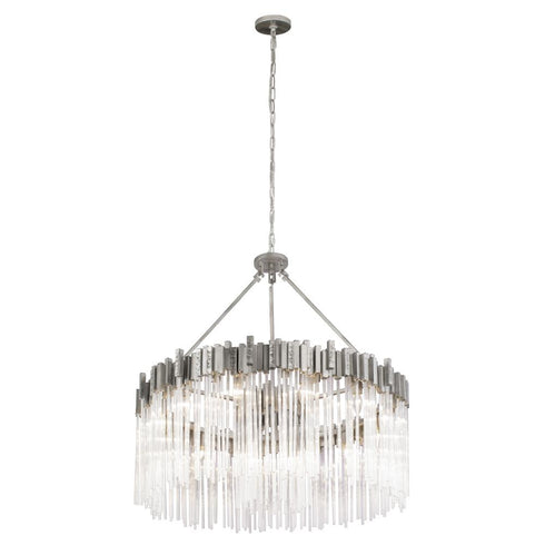 Varaluz Matrix 12 Light Pendant Rainy Night Model: 309P12RN
