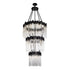 Varaluz Matrix 18 Light 3 Tier Chandelier Matte Model: 309C19MBFG