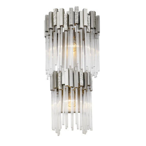 Varaluz Matrix 2 Light 2 Tier Sconce Rainy Night Model: 309W02LRN