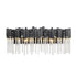 Varaluz Matrix 2 Light Bath Matte Blac French Gold Model: 309B02MBFG