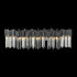 Varaluz Matrix 3 Light Bath Matte Blac French Gold Model: 309B03MBFG