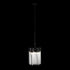 Varaluz Matrix 3 Light Pendant Matte Blac French Model: 309P03MBFG