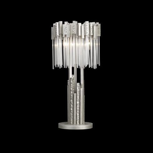 Varaluz Matrix 3 Light Table Lamp Rainy Night Model: 309T03RN