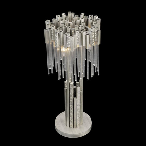Varaluz Matrix 3 Light Table Lamp Rainy Night Model: 309T03RN