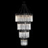 Varaluz Matrix 30 Light 4 Tier Chandelier Matte Model: 309C30MBFG