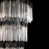Varaluz Matrix 30 Light 4 Tier Chandelier Matte Model: 309C30MBFG
