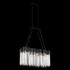 Varaluz Matrix 6 Light Linear Pendant Matte Blac Model: 309N06MBFG