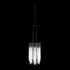 Varaluz Matrix 6 Light Linear Pendant Matte Blac Model: 309N06MBFG