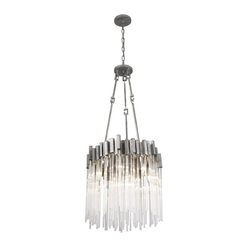 Varaluz Matrix 6 Light Pendant Rainy Night Model: 309P06RN