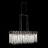 Varaluz Matrix 8 Light Linear Pendant Matte Blac Model: 309N08MBFG