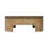 Varaluz McKinney Coffee Table Mushroom Oa Mappa Burl in Mushroom Oak/Mappa Burl Finish Model: 514TA44A