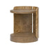 Varaluz McKinney Side Table Mushroom Oa Mappa Burl in Mushroom Oak/Mappa Burl Finish Model: 514TE20A