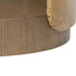 Varaluz McKinney Side Table Mushroom Oa Mappa Burl in Mushroom Oak/Mappa Burl Finish Model: 514TE20A
