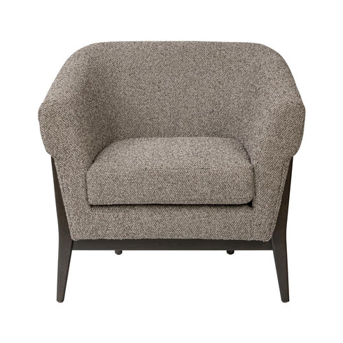 Varaluz Melrose Accent Chair Dark Brown Oa Earth in Dark Brown Oak/Earth Finish Model: 515CH32A