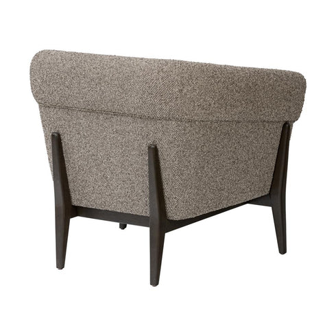 Varaluz Melrose Accent Chair Dark Brown Oa Earth in Dark Brown Oak/Earth Finish Model: 515CH32A