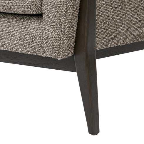 Varaluz Melrose Accent Chair Dark Brown Oa Earth in Dark Brown Oak/Earth Finish Model: 515CH32A