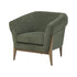 Varaluz Melrose Accent Chair Harvest Oa Green in Harvest Oak/Green Finish Model: 515CH32B