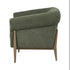 Varaluz Melrose Accent Chair Harvest Oa Green in Harvest Oak/Green Finish Model: 515CH32B