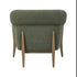 Varaluz Melrose Accent Chair Harvest Oa Green in Harvest Oak/Green Finish Model: 515CH32B