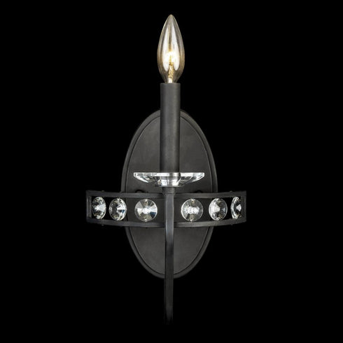 Varaluz Monroe 1 Light Sconce Carbon Model: 363W01CB