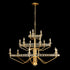 Varaluz Monroe 15 Light 3 Tier Chandelier Antique Model: 363C15AG