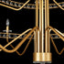 Varaluz Monroe 15 Light 3 Tier Chandelier Antique Model: 363C15AG