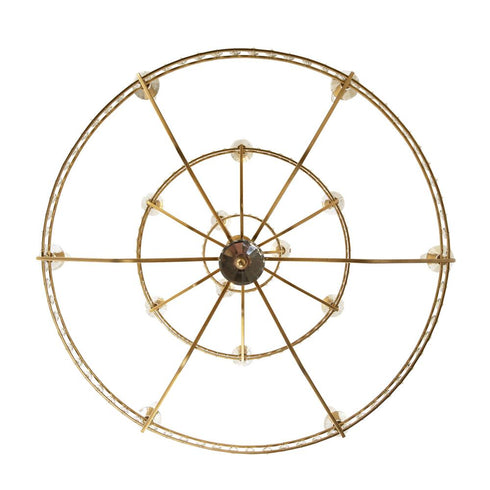 Varaluz Monroe 15 Light 3 Tier Chandelier Antique Model: 363C15AG