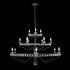 Varaluz Monroe 15 Light 3 Tier Chandelier Carbon Model: 363C15CB