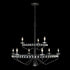 Varaluz Monroe 9 Light 2 Tier Chandelier Carbon Model: 363C09CB