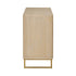 Varaluz Montage Credenza Light Oa Parchment Wood in Light Oak/Parchment Wood Finish Model: 522ST54A