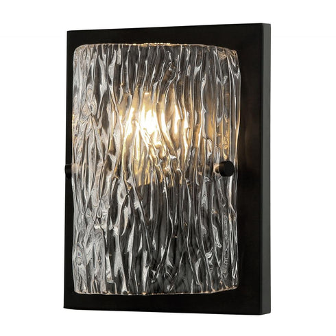 Varaluz Morgan 1 Light Sconce Black Model: 376W01BL