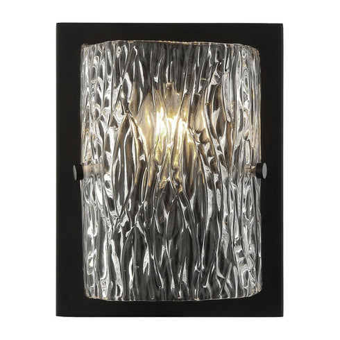 Varaluz Morgan 1 Light Sconce Black Model: 376W01BL