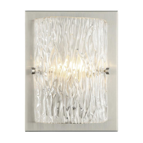Varaluz Morgan 1 Light Sconce Brushed Nickel Model: 376W01BN