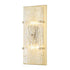 Varaluz Morgan 2 Light Sconce Satin Brass Model: 376W02SB