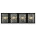 Varaluz Morgan 4 Light Bath Black Model: 376B04BL