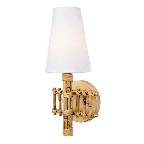 Varaluz Nevis 1 Light Sconce French Gold Model: 360W01FG