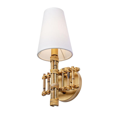 Varaluz Nevis 1 Light Sconce French Gold Model: 360W01FG