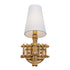 Varaluz Nevis 1 Light Sconce French Gold Model: 360W01FG