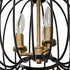 Varaluz Nico 3 Light Mini Pendant Carbo Havana Gold Model: 375M03CBHG