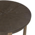 Varaluz Nob Hill Center Table Aged Barre Dark Brown Oak in Aged Barrel/Dark Brown Oak Finish Model: 516TN32A