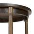 Varaluz Nob Hill Center Table Aged Barre Dark Brown Oak in Aged Barrel/Dark Brown Oak Finish Model: 516TN32A