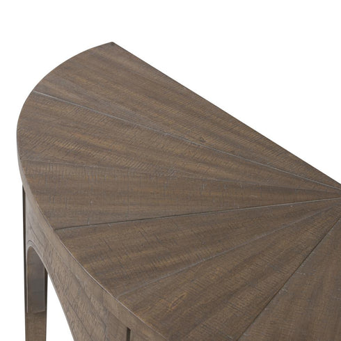 Varaluz Nob Hill Console Table in Aged Barrel Model: 516TA52A