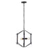 Varaluz Offset 3 Light Pendant in Forged Iron Finish Model: 611610