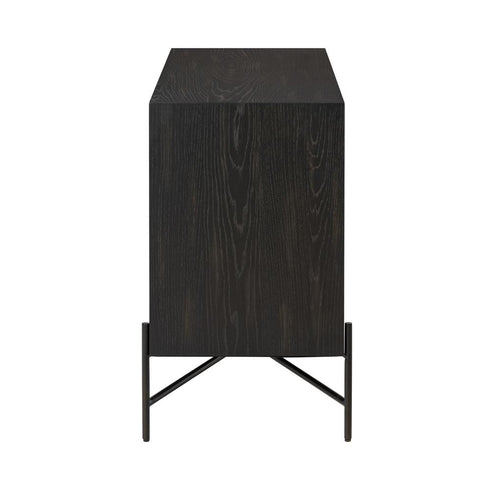 Varaluz Parker Credenza Blac Walnu White Ash Cherr Black Oak in Black/Walnut/White Ashe/Cherry/Black Oak Finish Model: 505ST48A