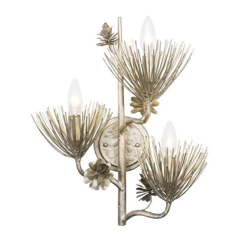 Varaluz Pinion 3 Light Sconce Zen Gold Model: 365W03ZG